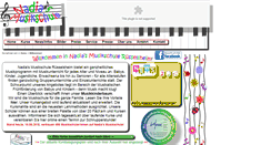 Desktop Screenshot of nadias-musikschule.de